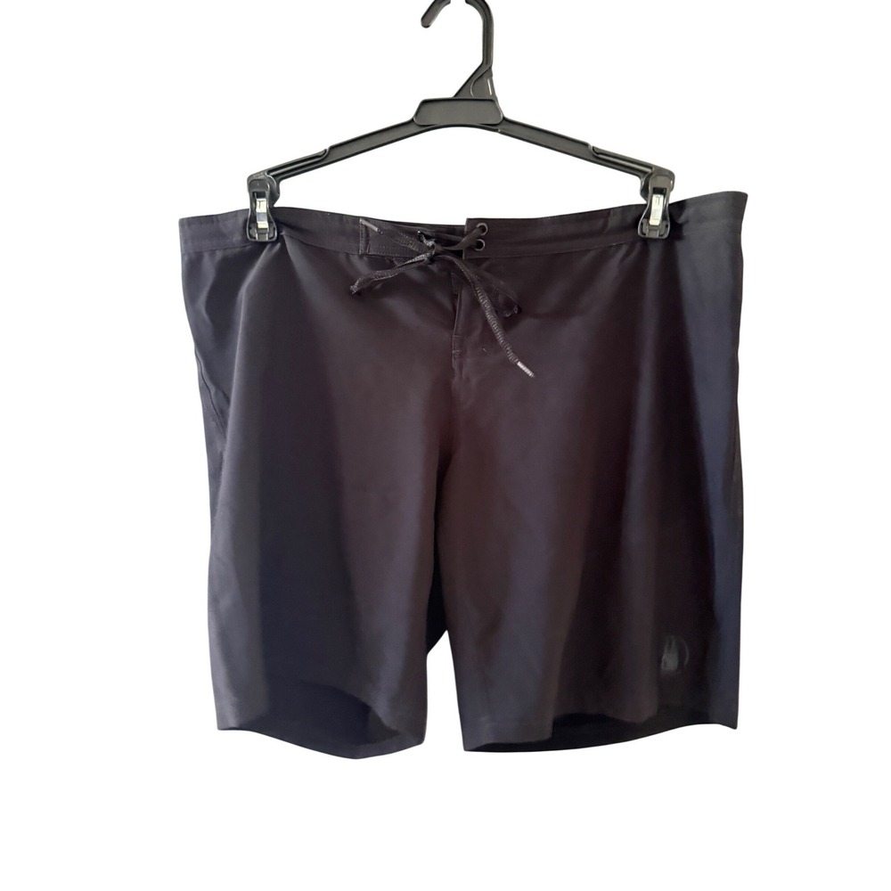 Body Glove Mens XL Black Board Shorts Swim Trunks Stretch Quick Dry 9‎ Inseam